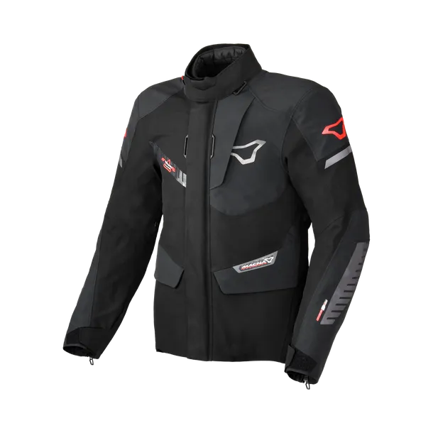 Macna Synchrone Chaqueta Textil Negra
