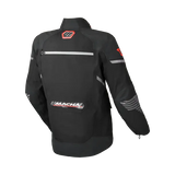 Macna Sincronía Chaqueta Textil Negra