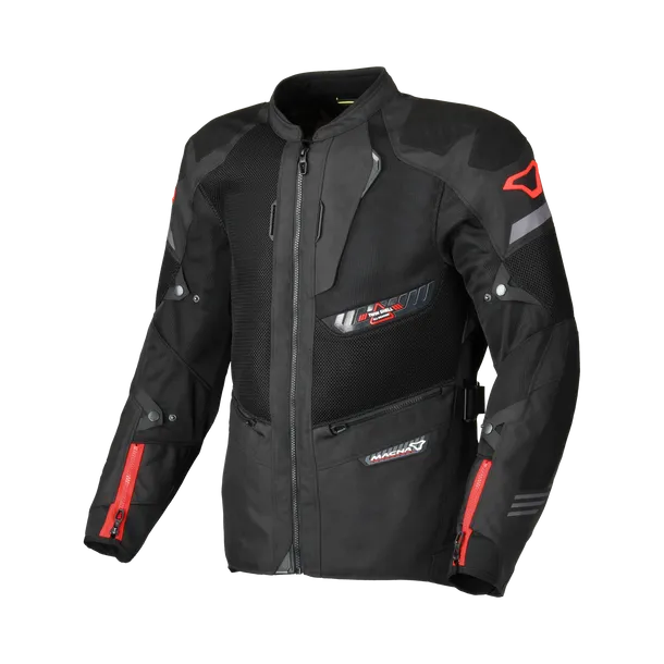 Macna Synchrone Chaqueta Textil Negra