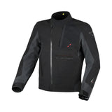 MACNA Corvit Chaqueta Carreras Aventura Moto Negra