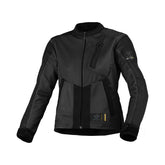 Macna Torida Chaqueta Mochila textil de moto para mujer Negro