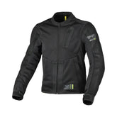 Macna Torido Man Chaqueta Mochila Textil Moto Negro
