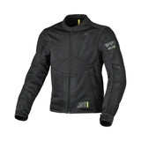 Macna Torido Man Chaqueta Mochila Textil Moto Negro