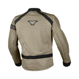 Macna Torido Man Chaqueta Mochila Textil Moto Negro Taupe