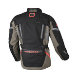 Macna Ultimax Chaqueta textil Negro gris rojo