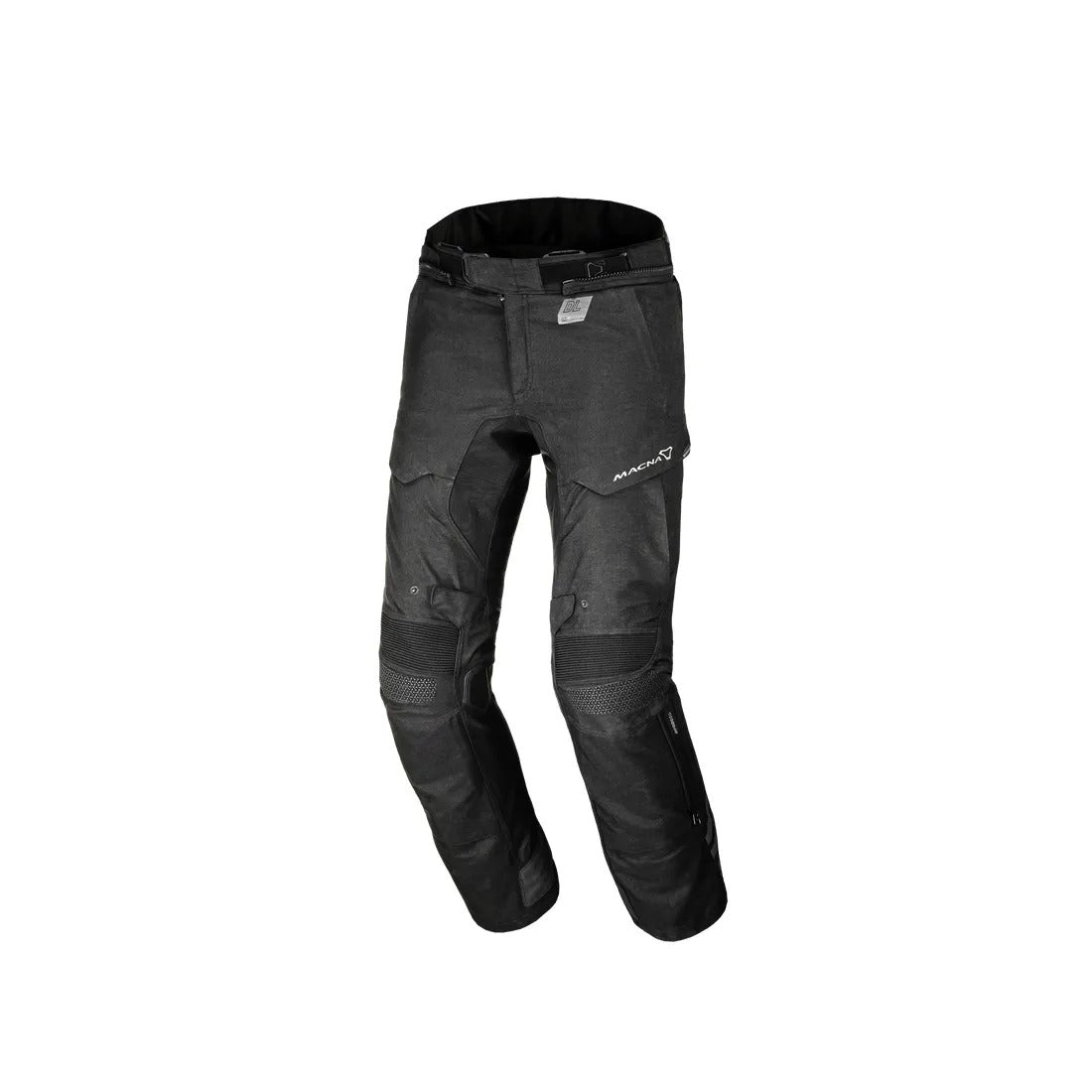 MACNA ULTIMAX HOMBRE PANTALONES MOTO CARRERAS NEGRO PLANO