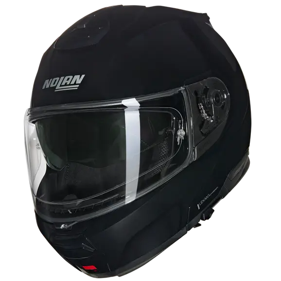 NOLAN N100-6 CLASSICO 301 Nero Glossy modular abatable Casco
