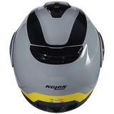 NOLAN N100-6 INCOGNITO 346 Modular Casco Grigio Giallo Nero