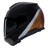 NOLAM N100-6 VERNICIATURA SPECIALE 343 Modular Casco Nero Ocra