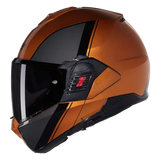 NOLAN N120-1 VERNICIATURA SPECIALE 343 MODULAR CASCOS OCRA NERO