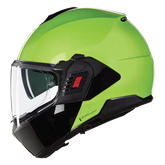 NOLAN N120-1 MIVEDI 329 MODULAR CASCOS VERDE IMPULSO NERO