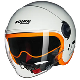 NOLAN N21 VISOR OCIO 347 Jet Casco Perla Arancione