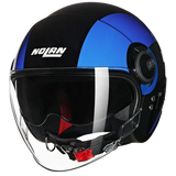 NOLAN N21 Visor Bicromo 351 Nero Blu Azzurro Jet Casco
