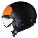 NOLAN Nolan N21 VERNICIATURA SPECIALE 352 ABIERTO Casco Nero Arancione