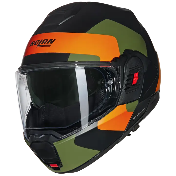 NOLAN OMOCROMO 345 DE MOTO MODULAR CASCO