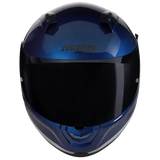 NOLAN VERNICIATURA SPECIALE 346 Integral Casco Azul Profondo Nero Argento