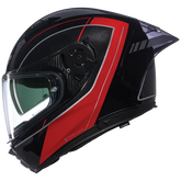 SHARK N60-6 SPORT MESMERICO 342 INTEGRAL CASCO NERO ROSSO
