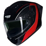 NOLAN N60-6 SPORT MESMERICO 342 INTEGRAL CASCO NERO ROSSO