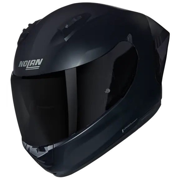 NOLAN N60-6 Sport ARGENTO 333 motocicleta casco nero argento