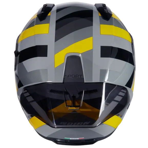 NOLAN N60-6 Sport INTEGRAL CASCO GRIGIO GIALLO NERO