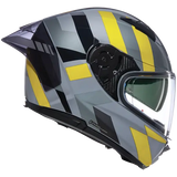 NOLAN N60-6 Sport INTEGRAL CASCO GRIGIO GIALLO NERO