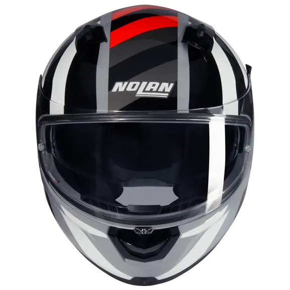NOLAN N60-6 Sport Integral Casco Grigio Arancione Nero