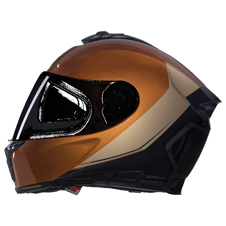 NOLAN VERNICIATURA SPECIALE 341 CASCO INTEGRAL MOTO OCRA NERO