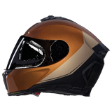 NOLAN VERNICIATURA SPECIALE 341 CASCO INTEGRAL MOTO OCRA NERO