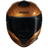 NOLAN N80-8 VERNICIATURA SPECIALE 341 FULL FACE CASCO MARRON CLARO NEGRO