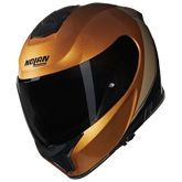 NOLAN N80-8 VERNICIATURA SPECIALE 341 FULL FACE CASCO MARRON CLARO NEGRO