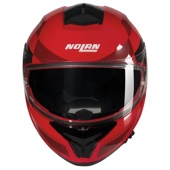 NOLAN N80-8 ALFIERE 346 INTEGRALES CASCO ROSSO NERO