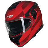 NOLAN N80-8 ALFIERE 346 INTEGRALES CASCO ROSSO NERO