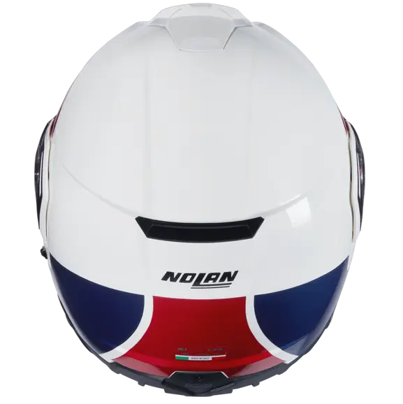 NOLAN N90-3 ROBOTO 345 Modular Casco Bianco Rosso Azul