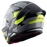 AXOR HUNTER CORNET CASCO INTEGRAL DE MOTOCICLETA NG MATE_AMARIL FLUOR