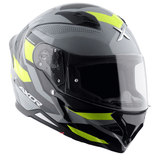 AXOR HUNTER CORNET CASCO INTEGRAL DE MOTOCICLETA NG MATE_AMARIL FLUOR