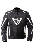 MUGENRACE DIAVOLO-1 Moto Textil Chaqueta Blanco Negro