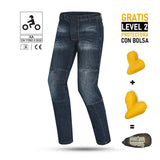 BELA - Pantalón Textil Parker CE - Azul