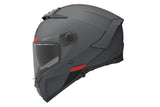 MT Thunder 4 SV Solid A12 Casco Integral De Moto Gris Mate