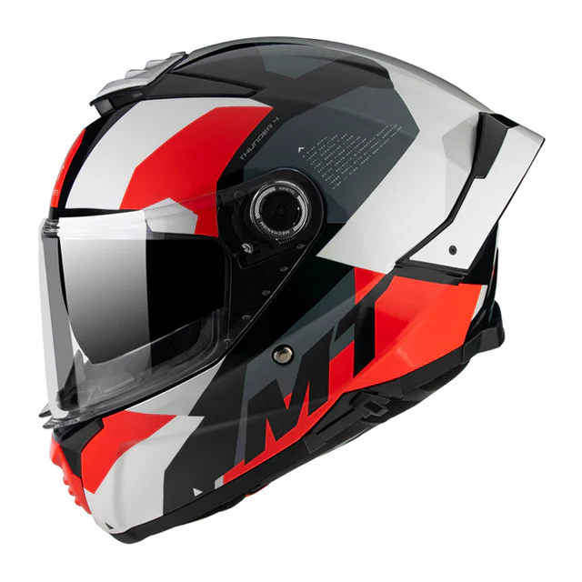 MT THUNDER 4 SV FADE A0 Casco Integral De Moto Perla Brillante