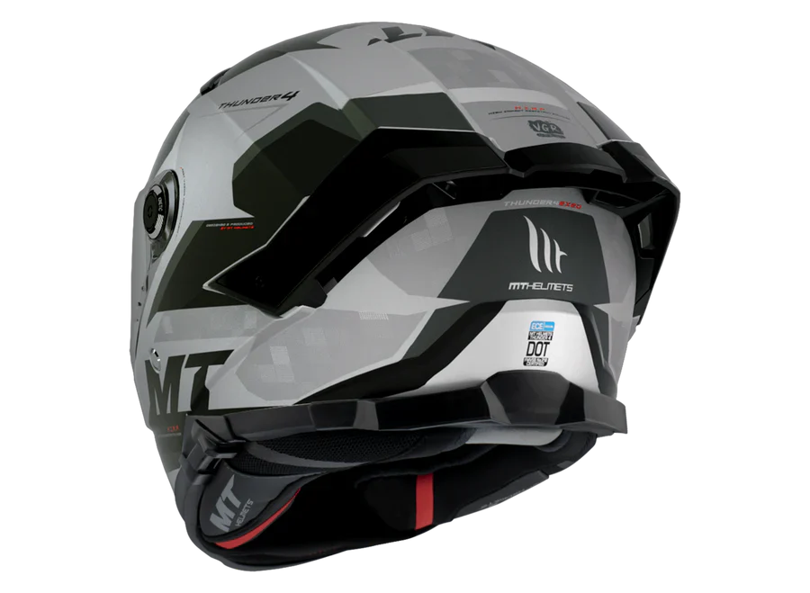 MT THUNDER 4 SV EXEO C2 Casco Integral Deportivo Para Moto Perla Brillante - SECURTEX MOTOR S.L (t/a MaximoMoto)