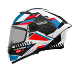 MT THUNDER 4 SV LUMINENCE A7 brillante Casco Integral Deportivo Para Moto