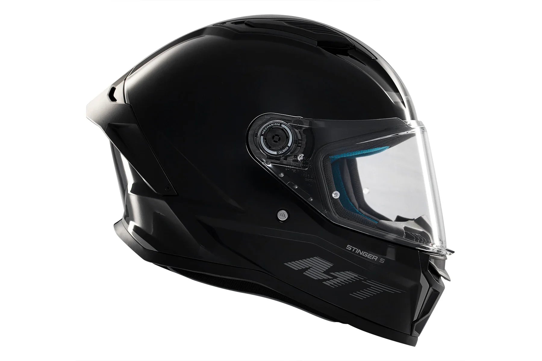 MT Casco Stinger 2 Solid A11 Negro Brillante - CASCO