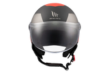 MT STREET S POKE B5 mate Casco de moto jet de estilo retro - CASCO