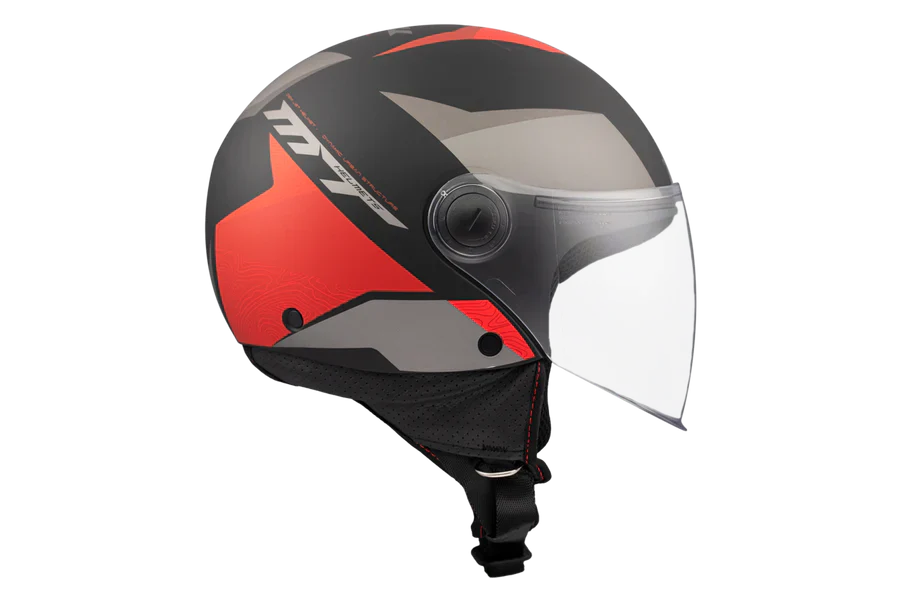 MT STREET S POKE B5 mate Casco de moto jet de estilo retro - CASCO