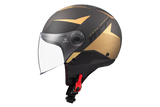 MT STREET S POKE C9 Matt Casco Abierto Para Scooter De Estilo Clásico - CASCO