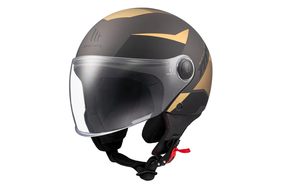 MT STREET S POKE C9 Matt Casco Abierto Para Scooter De Estilo Clásico - CASCO