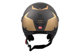 MT STREET S POKE C9 Matt Casco Abierto Para Scooter De Estilo Clásico - CASCO