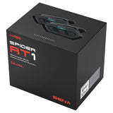 Sena Spider RT1 paquete doble motocicleta Bluetooth casco Intercomunicador