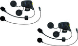SENA SMH5D-FM Pack dual Intercomunicador Bluetooth® para casco de motocicleta **Incluye sintonizador de FM** de