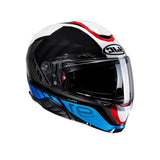 HJC RPHA 91 Refined MC21 Casco Modular de Moto Negro Azul Blanco - CASCO